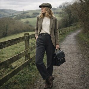 Versace Elegant Dark Grey Wool Trousers